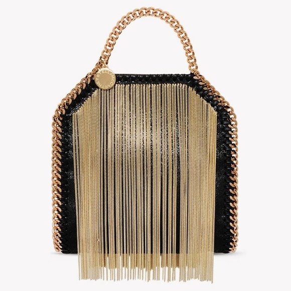 Stella McCartney Handbags - ⛓Stella McCartney⛓Metal Fringe Tiny Falabella Chain Crossbody Mini Bag